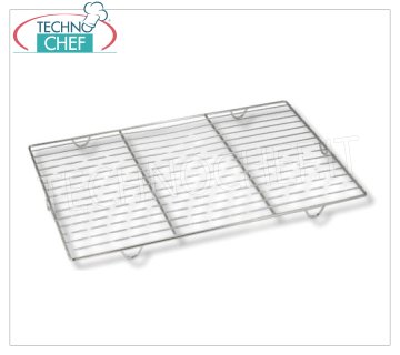 GRIGLIA di COLAGGIO con PIEDINI in ACCIAIO INOX - mm 460x300
