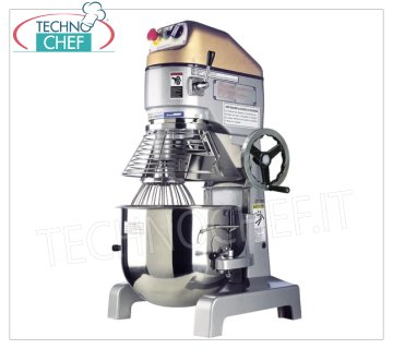 BAKERMIX - Impastatrice Planetaria Professionale, vasca inox da lt.57