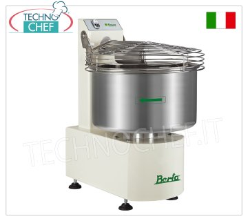 FIMAR - Impastatrice BERTA con spirale a GANCIO da 35 Kg con vasca da lt.42