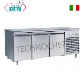Tavoli refrigerati smontabili Tavolo refrigerato smontabile, 3 porte, ventilato, temp. -10°-25°, lt 441.