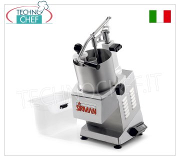 Sirman - Tagliaverdure Elettrico Professionale da Tavolo, maxi tramoggia, mod.TM-TG