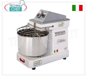 FAMAG - Grilletta, Impastatrice a Spirale da 5 Kg, 10 VELOCITA' , mod. IM5/230/10V HH (ALTE IDRATAZIONI)