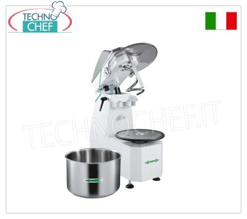 Fimar - IMPASTATRICE a SPIRALE da Kg 12 (vasca  da lt.16) - Con Testa Solllevabile e Vasca Estraibile