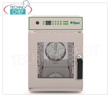 FIMAR - FORNO CONVEZIONE con VAPORE DIRETTO, ELETTRICO DIGITALE, 6 TEGLIE GN 2/3 (mm 353x325), dim.mm.532x690x748h