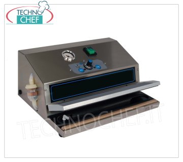 Macchina Sottovuoto ad Aspirazione Esterna Professionale, Barra Saldante 34 cm