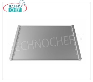 TEGLIA piana in ALLUMUNIO, mm 460x330x15H - Indicato prezzo unitario - Vendibile solo in multipli di 2