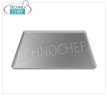 TEGLIA piana in ALLUMUNIO, mm 600x400x15H - Indicato prezzo unitario - Vendibile solo in multipli di 2
