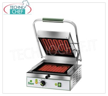PIASTRA - FRY TOP Elettrico in Vetroceramica, SINGOLA, LISCIA