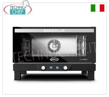UNOX - Forno Convezione Elettrico per 3 Teglie da cm.60x40 - dim.mm.800x752x515h