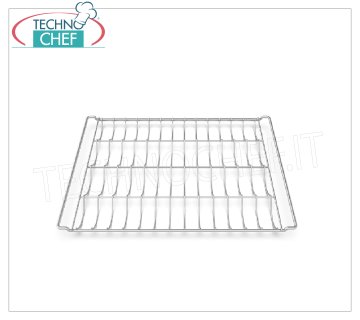 GRIGLIA cromata ultraleggera - dim.mm.467x330x15h