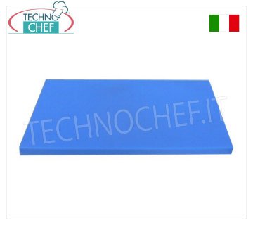 Technochef - Taglieri in polietilene Tagliere in polietilene con fermo, colore blu