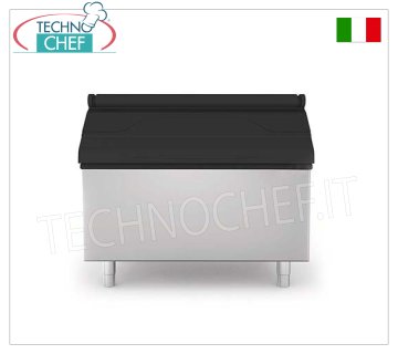 Deposito per ghiaccio, altamente isolato, capacità 250 Kg,  Peso 48 Kg, dim.mm.1081x824x968h