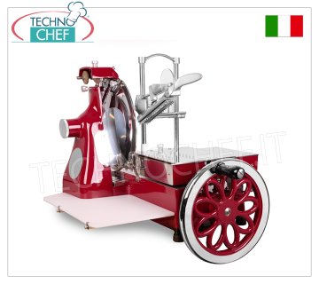 FAC - AFFETTATRICE MANUALE a VOLANO FIORATO, lama Ø 350 mm, Professionale