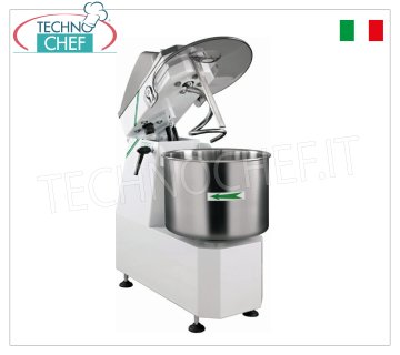 Fimar - IMPASTATRICE a SPIRALE da Kg 38 (vasca da lt.42) - Con Testa Sollevabile e Vasca Fissa