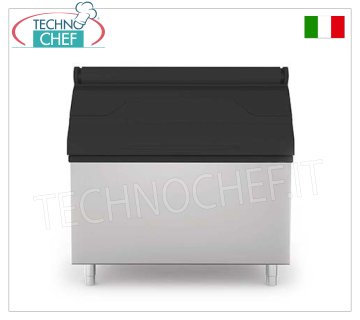 Deposito per ghiaccio, altamente isolato, capacità 400 Kg, Peso 73 Kg, dim.mm.1235x873x1270h