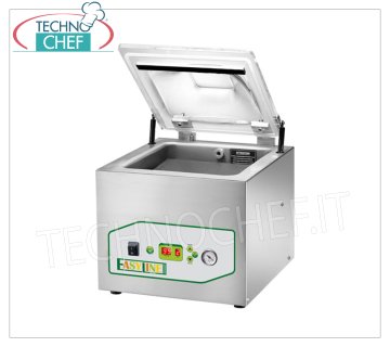 Macchina vuoto Professionale a Campana, Camera cm 52x52x22h, Barra saldante cm 50, Pompa vuoto 20 m³/h