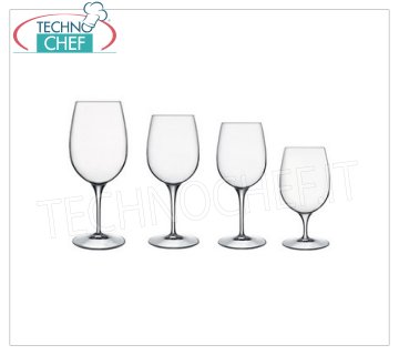 Bicchieri per la Tavola - serie complete coordinate CALICE ACQUA, LUIGI BORMIOLI, Collezione Palace Cristallino