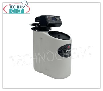 Addolcitore-Depuratore automatico COMPATTO, con 3,5 lt RESINA, Crono-Volumetrico - Resa:  Addolcisce 435 lt acqua a ciclo con durezza di 40° Francesi