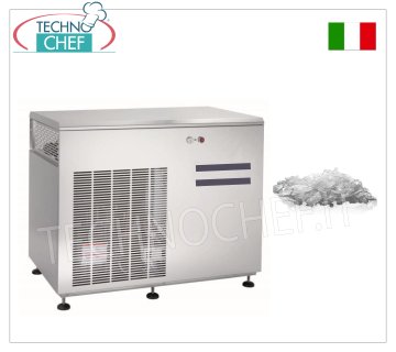 PRODUTTORE di GHIACCIO A SCAGLIE PIATTE SENZA DEPOSITO, resa Kg 600 / 24 ore