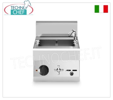 CUOCIPASTA ELETTRICO da BANCO, VASCA da lt.20, V.400/3+N, Kw.6, dim.mm.400x650x300h