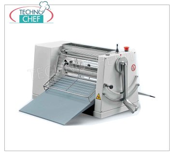 SFOGLIATRICE MANUALE per PASTICCERIA da Banco - SENZA NASTRI - Lunghezza cilindri di laminazione 500 mm