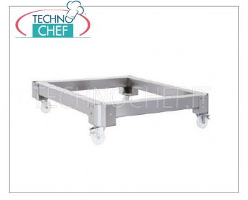 TECHNOCHEF - Cavalletto di Supporto Inox Versione Bassa, Mod.SBC/40