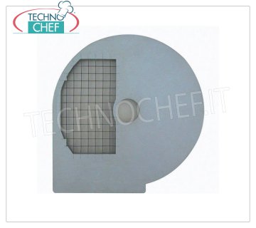 Disco per Cubettare spessore 10 mm Disco per cubettare, spessore taglio 10 mm, cubi di circa 10 mm, in combinazione con il disco da taglio DF
